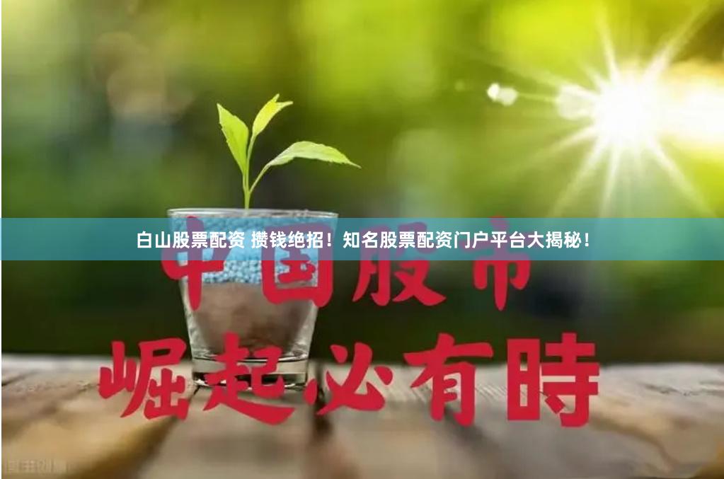 白山股票配资 攒钱绝招！知名股票配资门户平台大揭秘！