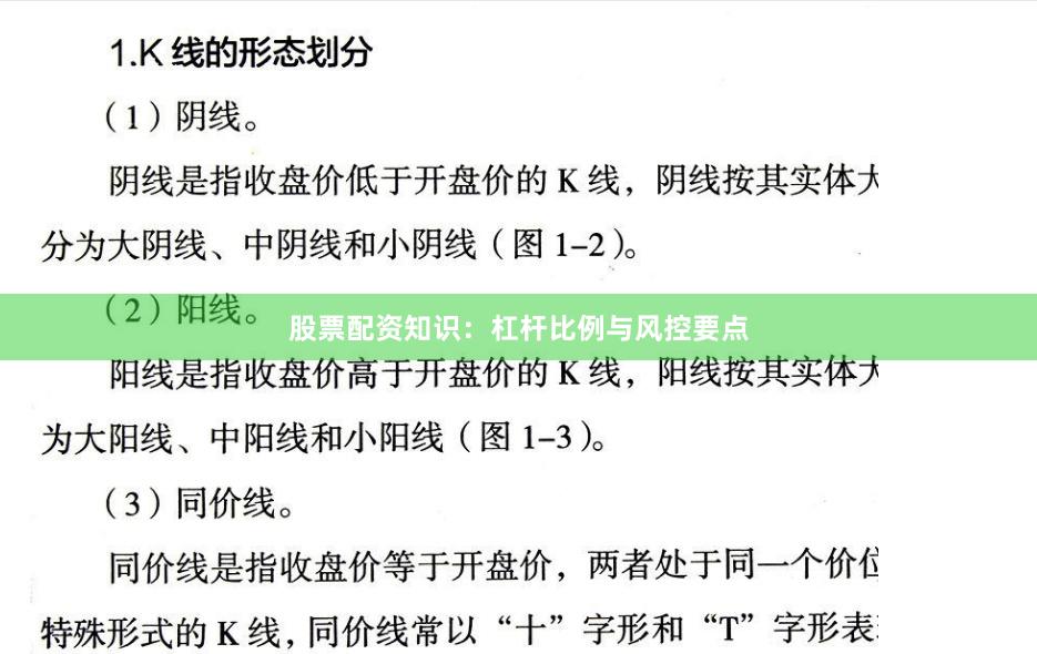 股票配资知识:杠杆比例与风控要点