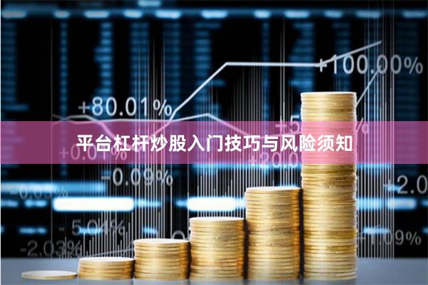 平台杠杆炒股入门技巧与风险须知